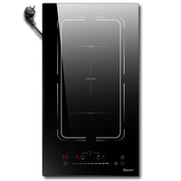 Disaenvir indukciós főzőlap 2 zónával, Flex Zone, 3500 W - fekete - 30 cm 1