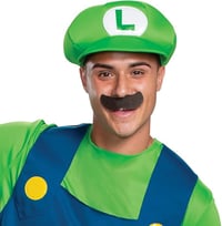 Unisex kostým Disguise Classic Luigi s čiapkou – veľkosť XL 4