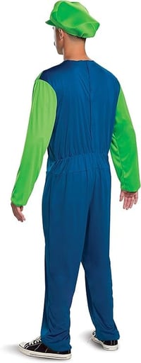 Unisex kostým Disguise Classic Luigi s čiapkou – veľkosť XL 3
