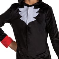 Costum Shadow, personaj Sonic the Hedgehog, unisex - mărimea S (4-6 ani) 2