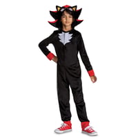 Costum Shadow, personaj Sonic the Hedgehog, unisex - mărimea S (4-6 ani) 3
