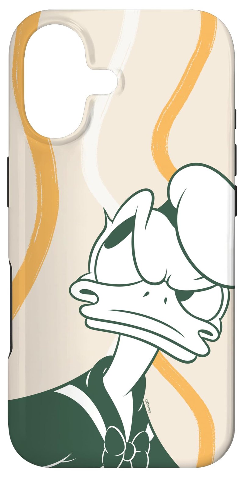 Husă Disney Donald Duck Retro Vintage pentru iPhone 17 - Design sclipitor și cu dungi, husă de protecție pentru telefon