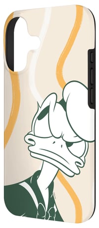 Husă Disney Donald Duck Retro Vintage pentru iPhone 17 - Design sclipitor și cu dungi, husă de protecție pentru telefon 2