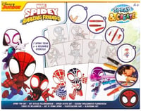 Disney Marvel Pókember Spray Toll Szett Gyerekeknek Színezőkészlet Ceruzákkal 3