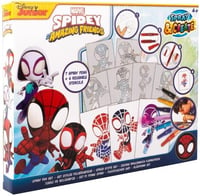 Disney Marvel Pókember Spray Toll Szett Gyerekeknek Színezőkészlet Ceruzákkal 4