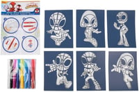Disney Marvel Pókember Spray Toll Szett Gyerekeknek Színezőkészlet Ceruzákkal 2