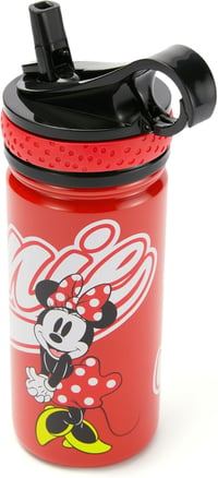 Disney Minnie egér ivópalack 458 ml rozsdamentes acél szívószállal 1