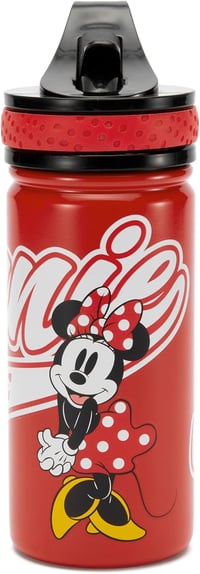 Disney Minnie egér ivópalack 458 ml rozsdamentes acél szívószállal 2