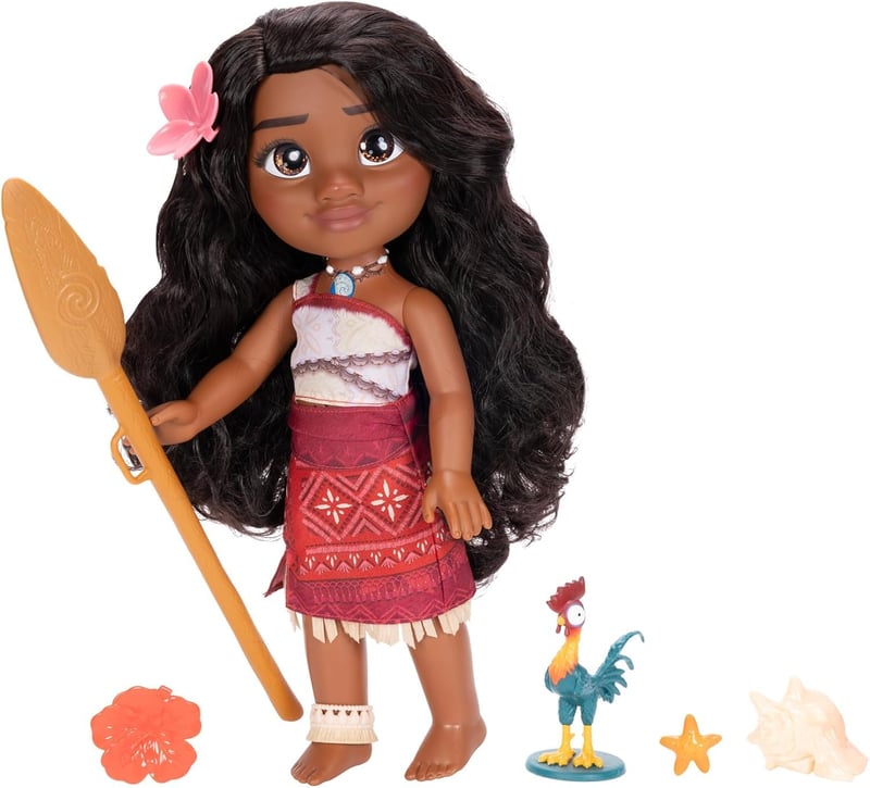 Păpușă Disney Vaiana 2 care cântă 38 cm - Figurină complet articulată cu accesorii