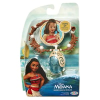 Disney Vaiana Srdce Te Fiti čarovný svietiaci náhrdelník s mušľou pre dievčatá, otvárací prívesok, oficiálny doplnok ku kostýmu, od 3 rokov 7