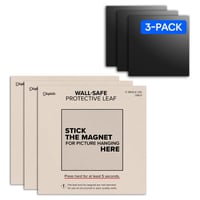 Displate samoljepljivi magnet za metalne postere, set od 3 komada - Snažan neodimijski magnet za zid - Jednostavna montaža - Zaštitni list uključen 1
