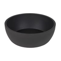 Bol pentru câini District 70 Bamboo gri închis - Dimensiune mică, 14x14x5,2 cm, 570 ml, bol din bambus pentru hrană și apă pentru câini 1