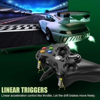 Diswoe Xbox 360 és PC Kontroller Ergonomikus Gamepad Joystick Windows kompatibilis 4