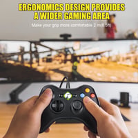 Diswoe Xbox 360/PC Wireless Controller Gamepad 7