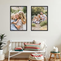 Ramă foto din aluminiu Ditwis 40x60 cm, neagră, ramă metalică pentru perete pentru postere, fotografii și opere de artă 5