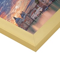 Ramă foto din aluminiu Ditwis 50x70 cm Auriu, ramă metalică mare pentru postere și fotografii, de perete, pentru casă, birou și galerie 7