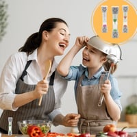 Divertideas 3 Perces Homokóra Gyerekeknek - 3 db Színes Időmérő Fogmosáshoz és Egészséges Szokások Kialakításához - Műanyag Játékos Időzítő 6