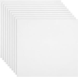 DIVINA VITAE vyšívacia látka Aida štvorce – biela – 20x20 cm – 10 ks