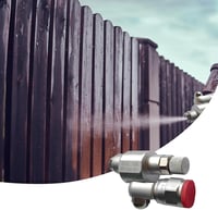 divinge 287030 CleanShot Elzárószelep - Airless Festékszóró Adapter 3600 PSI Nyomásig, 180° Forgó Csatlakozóval, Graco Kompatibilis Festéksz 2