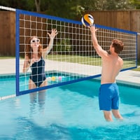 Volei în piscină Divove, plasă de 457x91 cm, plasă de schimb din polietilenă impermeabilă și reglabilă pentru grădină, plajă și jocuri acvatice în aer liber 1
