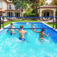 Volei în piscină Divove, plasă de 457x91 cm, plasă de schimb din polietilenă impermeabilă și reglabilă pentru grădină, plajă și jocuri acvatice în aer liber 6