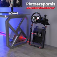DIWANGUS Összecsukható Kormányständer Logitech G923/G920/G29 Thrustmaster T248X/T300 PS5/PS4/Xbox/PC 4