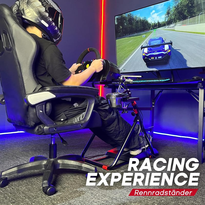 DIWANGUS Összecsukható Kormányständer Logitech G923/G920/G29 Thrustmaster T248X/T300 PS5/PS4/Xbox/PC