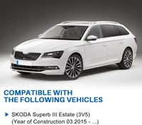 Dixhills Elektromos Csomagtartó Gázrugó Pár Skoda Superb III Combi 2015-2019 2