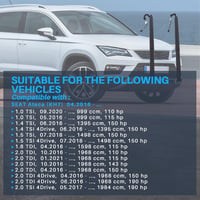 Dixhills elektromos csomagtartó nyitó szett Seat Ateca 2016-2023 bal jobb 2