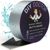 DIY Doctor Butyl Tömítőszalag 50mm x 5m Vízálló Öntapadós Szigetelő Szalag Tető Ereszcsatorna Javításhoz Lila Alumínium 1