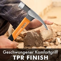 DIY Doctor Kőműves Kalapács 600g - Kovácsolt Acél Fej Üvegszálas Nyéllel - Csúszásmentes Fogás Kőmunkához és Szegezéshez 6