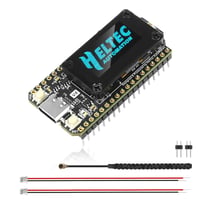 Vývojová doska diymore ESP32 LoRa V4, čip ESP32-S3R2 SX1262, 0,96" OLED displej, Wi-Fi, Bluetooth, 863-928 MHz, podpora GPS a solárneho napájania, Arduino Meshtastic LoRaWAN 1