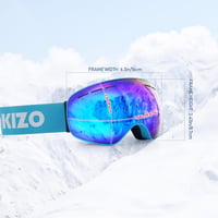 Dizokizo Síszemüveg Cserélhető Lencsével, Páramentesítő, UV Védelem Nőknek Férfiaknak 6
