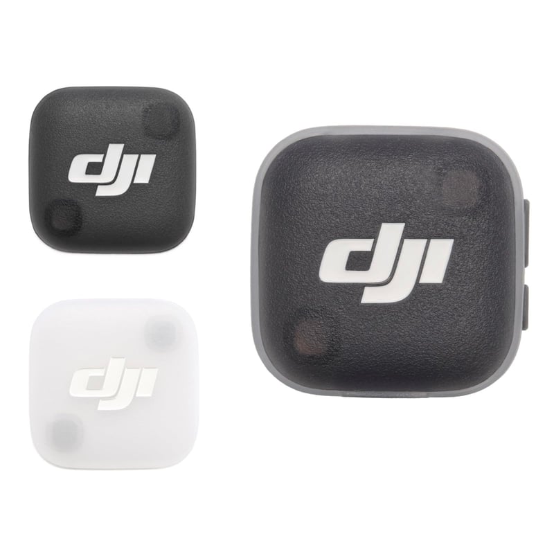 Bezdrôtový mini mikrofónový vysielač DJI Mic Mini 2, ultraľahký, čierny, 8-hodinová výdrž batérie, potlačenie šumu, vlogovanie a streamovanie