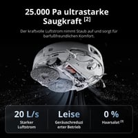 Robotický vysávač a mop DJI Romo P, sací výkon 25 000 Pa, detekcia prekážok na úrovni dronu, samočistiaca stanica, 200 dní bezúdržbovej prevádzky 8