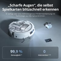 Robotický vysávač a mop DJI Romo P, sací výkon 25 000 Pa, detekcia prekážok na úrovni dronu, samočistiaca stanica, 200 dní bezúdržbovej prevádzky 5