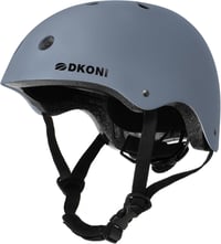 DKONI állítható gyerek kerékpáros sisak több sporthoz - szürke - M-es méret (52-56 cm) 1