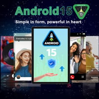 Tabletă DMOAO 10 inchi Android 15 cu tastatură, 30 GB RAM + 64 GB ROM (extensibil la 2 TB), 5G WiFi, Widevine L1, Octa-Core, GPS, Face ID, FHD IPS, 6000 mAh, Negru 3