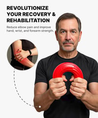 DMoose Flex fizioterápiás gyakorló rúd - TPE anyag, tendinitis és könyökfájdalom kezeléshez 2