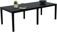 Dmora Susa bővíthető kerti asztal, antracit, 150x90 cm - Anthracite 2