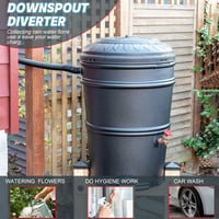 DNGH Esővízgyűjtő Leeresztőcsatorna Adapter 70-110 mm Esőcsatorna Csatlakozó 6