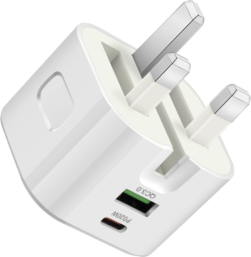 DNSEA USB-C Töltő iPhone 17/16/15/14/13 Dual Port 20W Gyorstöltő Adapter