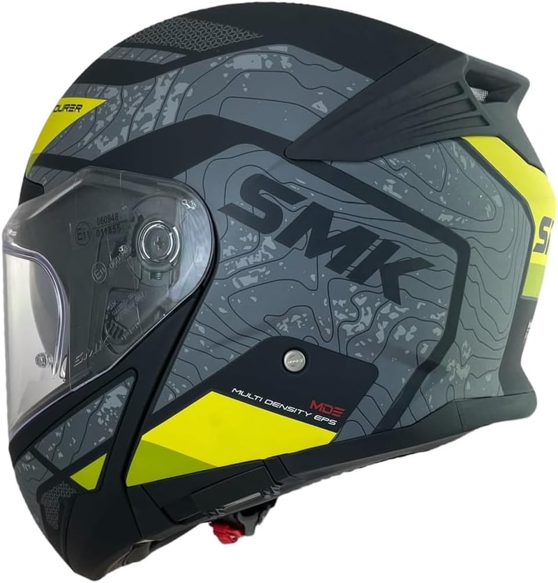 DOBLE XX Modular GULLWING Navigator sárga-szürke bukósisak 4XL