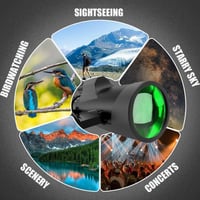 DOCANIO 10-30x Zoom Monokuláris Távcső BAK4 Prism FMC Tripod Tartóval Madármegfigyeléshez Koncerthez 6