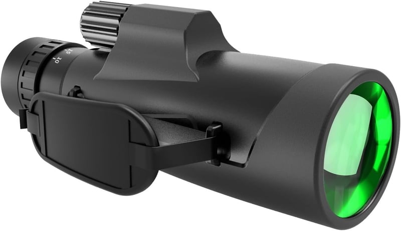 DOCANIO 10-30x Zoom Monokuláris Távcső BAK4 Prism FMC Tripod Tartóval Madármegfigyeléshez Koncerthez
