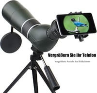 DOCANIO 20-60x60 Zoom Monokular Távcső BAK4 HD Optika Koncert Sporthoz 4