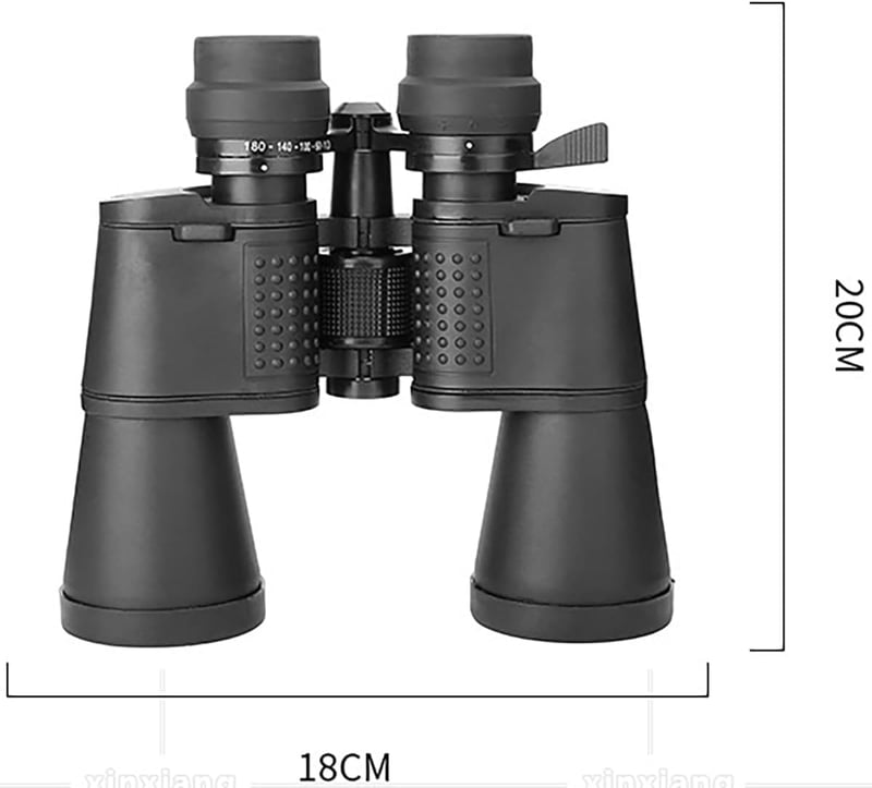 DOCANIO 8-24x50 mm nagyítású binokulár BAK4 prizmával, éjszakai látáshoz, természetmegfigyeléshez