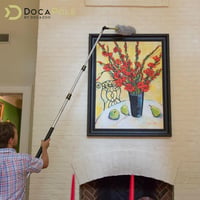 DOCAZOO Szögadapter Teleszkópos Rúdhoz - Univerzális Menet Kompatibilis 4