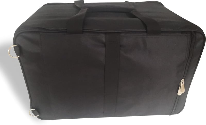 Doctor Frikistein Társasjáték Hátizsák - Nagy Kapacitású Táska 10mm Párnázással, Fogantyúval és Vállpánttal, Fekete Nylon