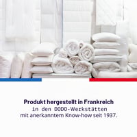 DODO 2 ks antialergický vankúš 60x60 cm, stredne tvrdý, 100% polyester, možno prať v práčke pri 40 °C, biely 7